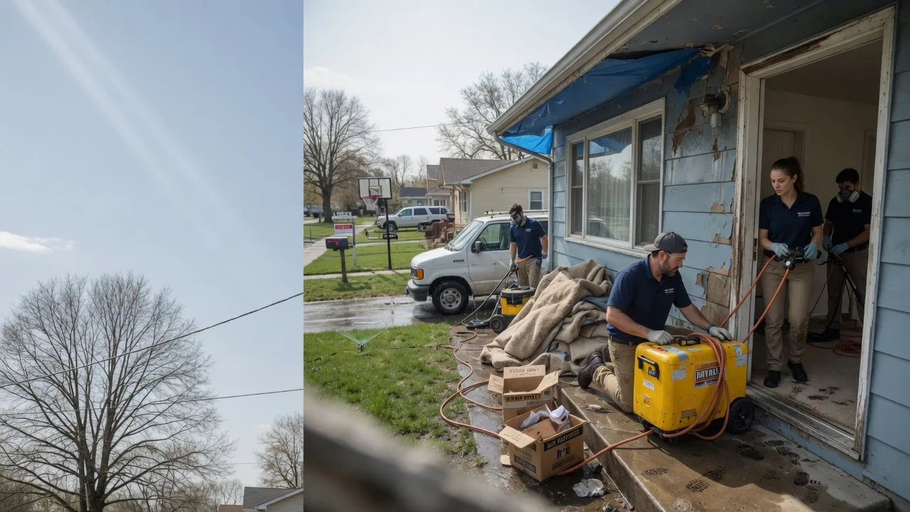 Basement Flood Cleanup in Naperville, IL near me